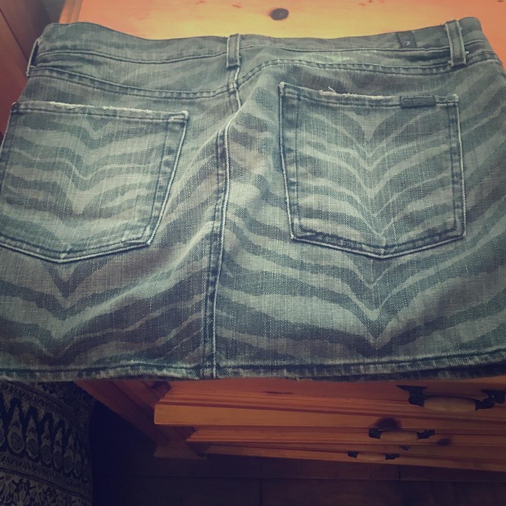 Jean skirt